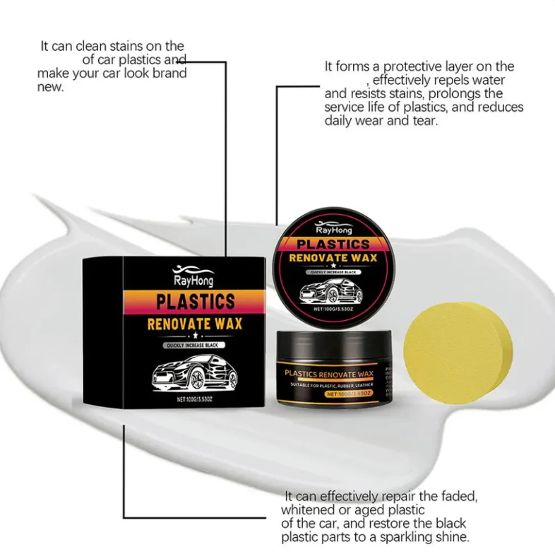 Pâte de rénovation plastique